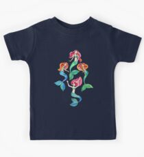 Merry Mermaids in Watercolor Kids Tee