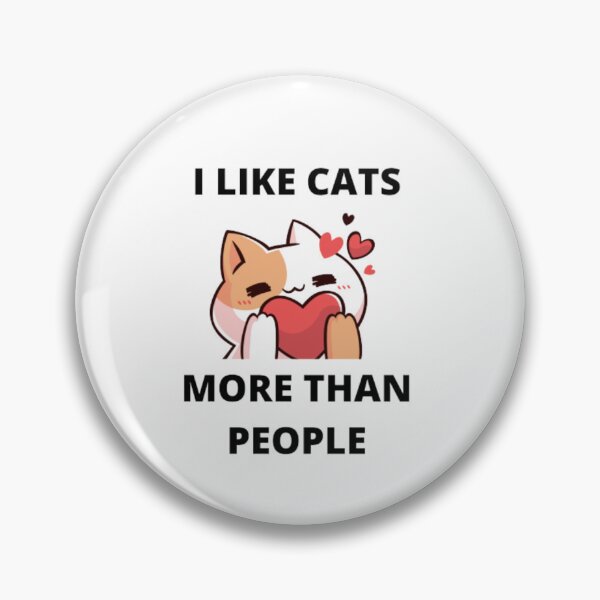 Item preview,  I like cats more than people-cat lover-pet-cat mom-cat dad-i love cats designed and sold by PacePoint.