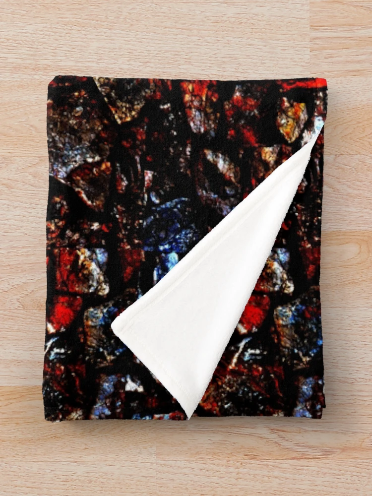 Thumbnail 3 of 6, Throw Blanket, Stone Color effect - Stone Color Pattern designed and sold by AnLeDesign.