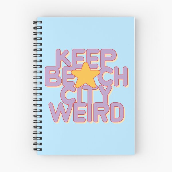 Item preview, KEEP BEACH CITY WEIRD designed and sold by oldskooldesign.