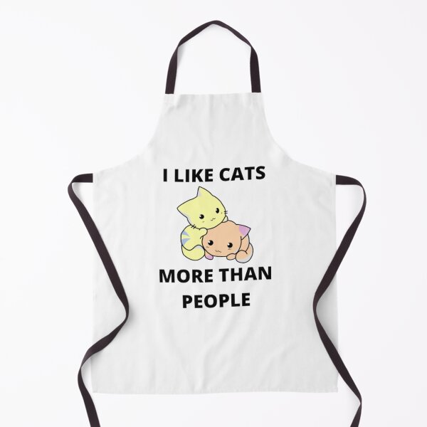 Item preview, I like cats more than people-cat lover-pet-cat mom-cat dad-i love cats designed and sold by PacePoint.