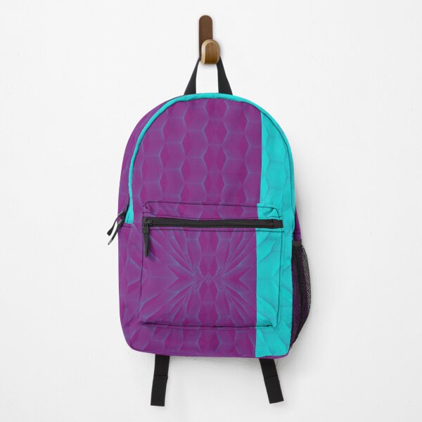 Item preview, This way to Teal and Maroon Asymmetric tile design designed and sold by SpArtk.