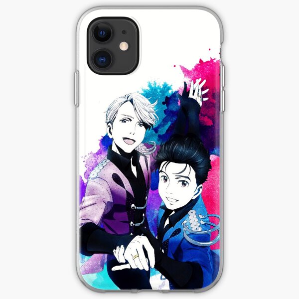 Victuuri Pair Skate iPhone Soft Case