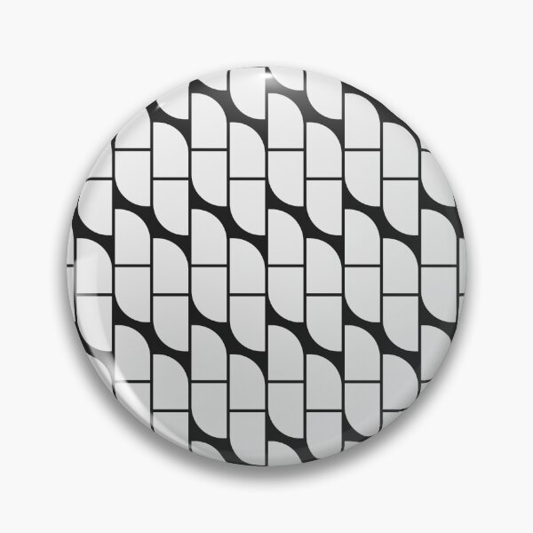 Item preview, Abstract black and white pattern curve modern designed and sold by NotCD.