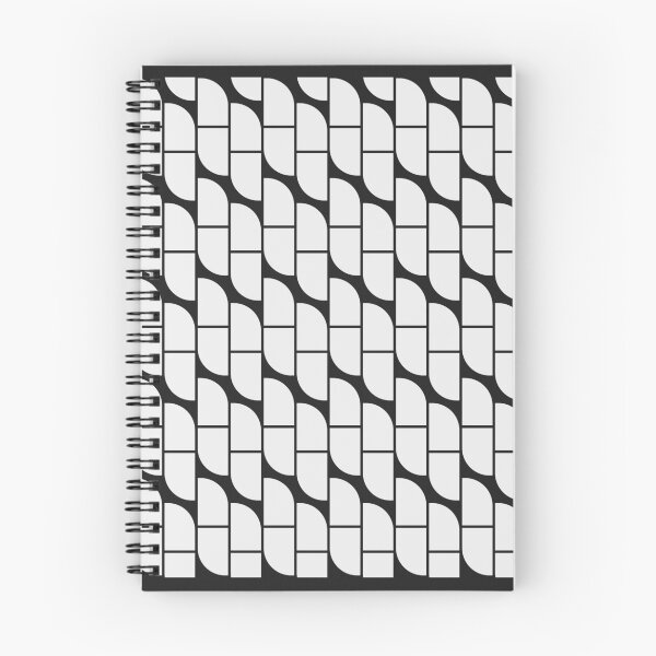 Item preview, Abstract black and white pattern curve modern designed and sold by NotCD.