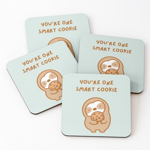 Item preview, You’re One Smart Cookie Sloth  designed and sold by theslothinme.