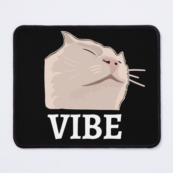 Item preview, Vibing or vibe cat emote dank meme catjam designed and sold by alltheprints.