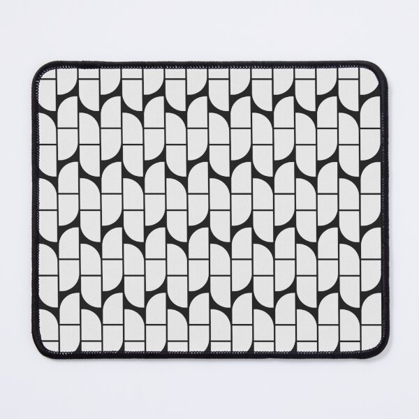 Item preview, Abstract black and white pattern curve modern designed and sold by NotCD.