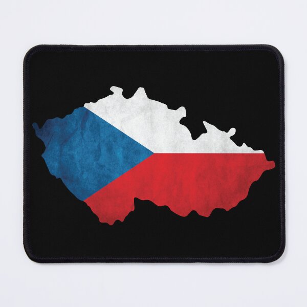Item preview, Czech Republic - country border in national flag designed and sold by Mohja-Design.