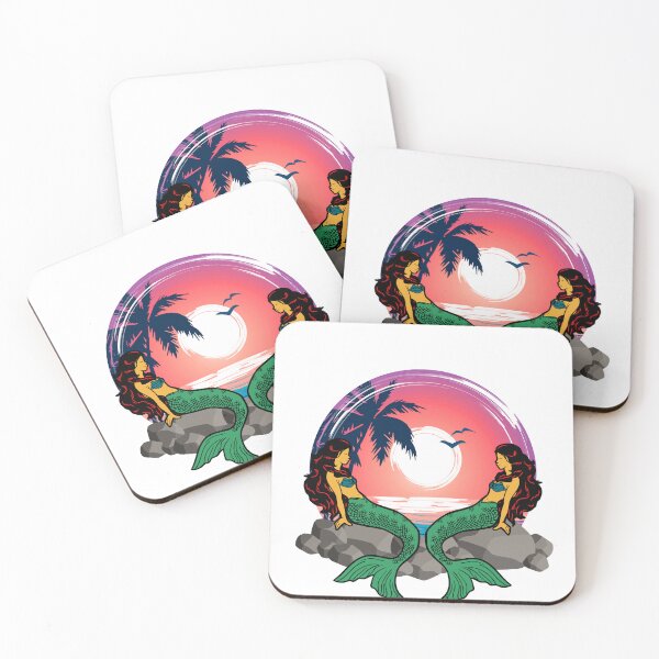 Item preview, Mermaid sunset designed and sold by MamaNeeaDesigns.