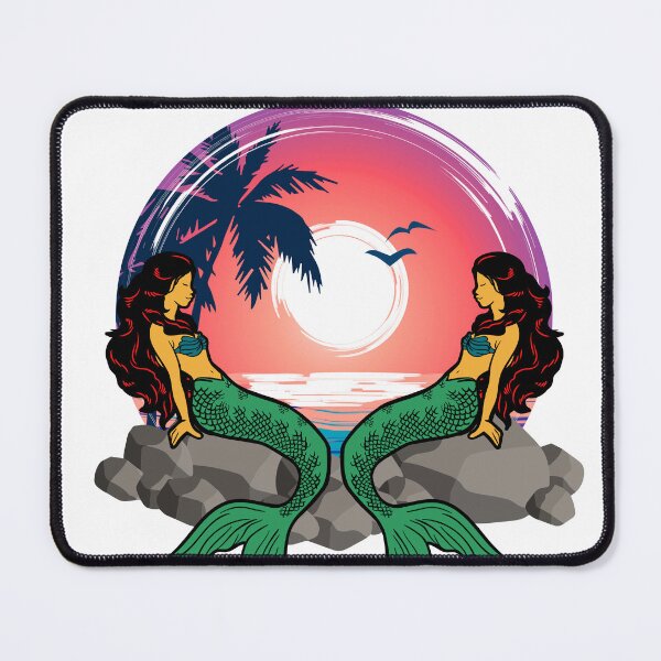 Item preview, Mermaid sunset designed and sold by MamaNeeaDesigns.
