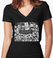 The Joe Rogan Experience Women's Fitted V-Neck T-Shirt