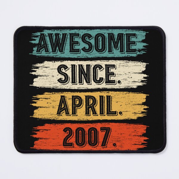 Item preview, 15 Years Old Gifts Awesome Since April 2007 15th Birthday designed and sold by MoHaCo.