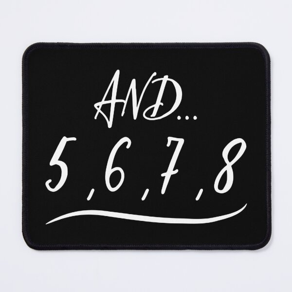 Item preview, Dance And 5 ,6 ,7 ,8 Dancer's Count Birthday Gift designed and sold by haselshirt.
