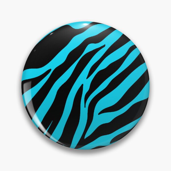 Item preview, Zebra Pattern (blue) designed and sold by Jeremy Crotty.