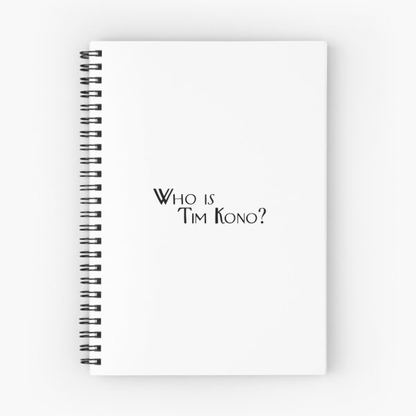 Item preview, Who is Tim Kono? designed and sold by RadicalAM.