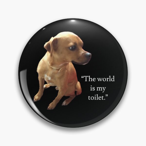 Item preview, The World is My Toilet designed and sold by jaffeworld.
