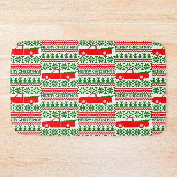 Item preview, Chevy C10 Ugly Christmas Sweater Style designed and sold by FlatSixGraphics.