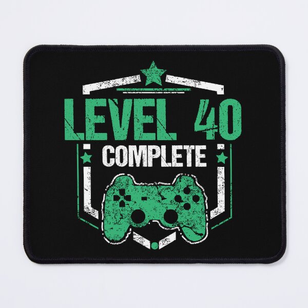 Item preview, Gamer Shirt Level 40 Complete Gaming Birthday Gift Tee designed and sold by haselshirt.