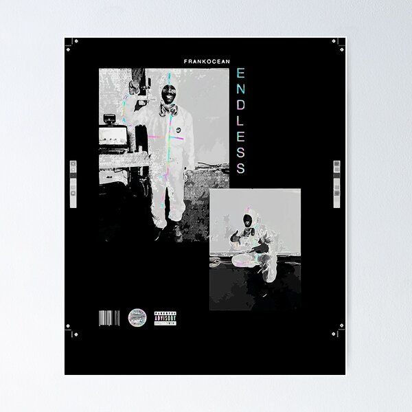 Blonde ENDLESS Frank Ocean リバーシブルポスター Blonde ENDLESS Frank Ocean リバーシブルポスター Frank Ocean