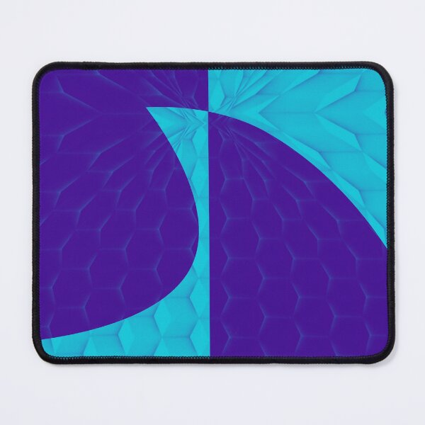 Item preview, This way to stirred teal and purple Retro ‭‭‬cocktail Wave Geometric Tiles   designed and sold by SpArtk.