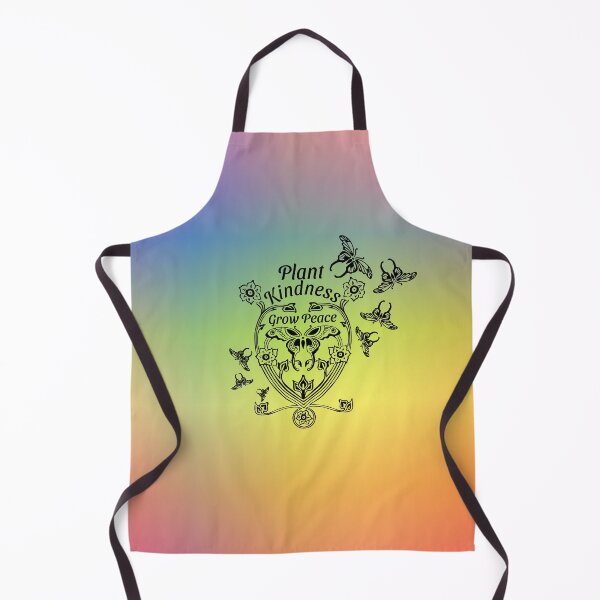Item preview, Plant Kindness Grow Peace (Flowers and Butterfly stencil)  designed and sold by MyThingNow.