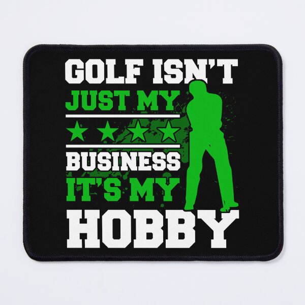 Item preview, Golf Shirt Gold Isn't Just My Business Its My Hobby Golfer Gift Tee designed and sold by haselshirt.