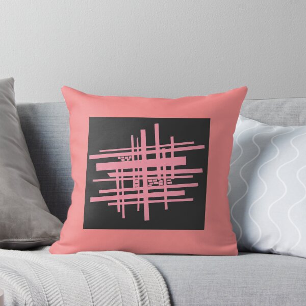 Item preview, Pink and Black Fifties Mosaic  designed and sold by PlanetLucky.