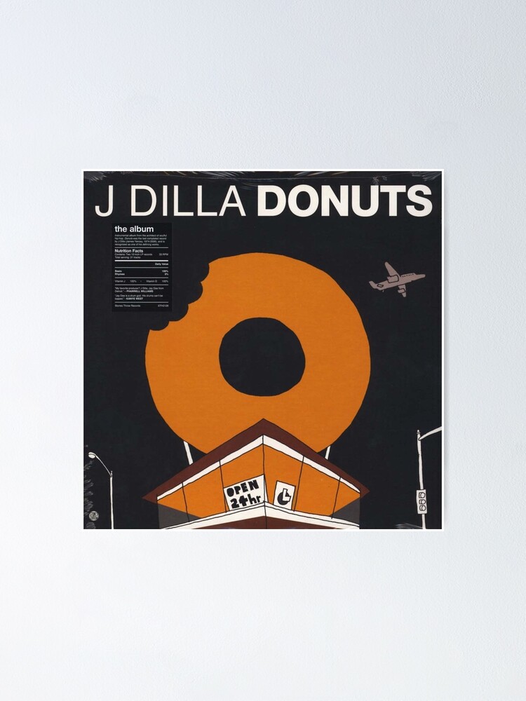 J Dilla aka Jay Dee / Donuts (Poster)-