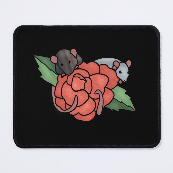 Item preview, Rats on a rose designed and sold by frumpybuncrafts.