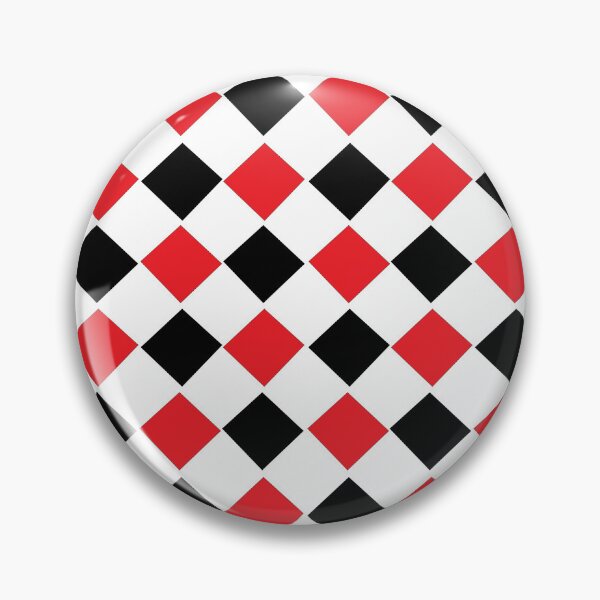 Item preview, Black and Red Argyle Pattern designed and sold by Nisha Prabhu.