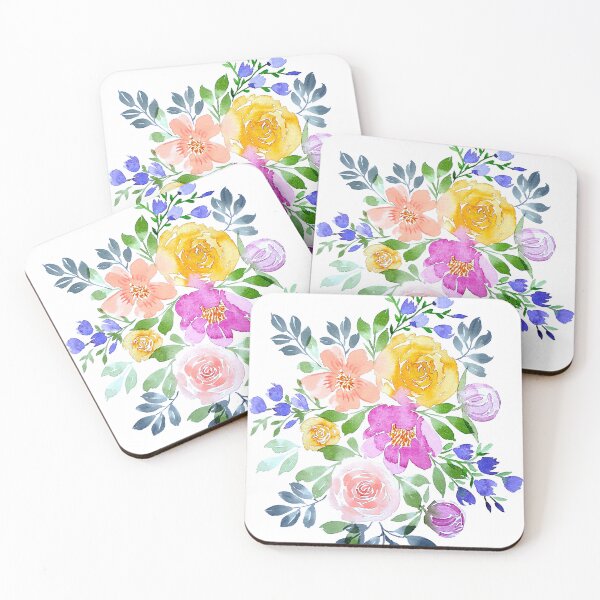 Item preview, Happy Bunch Of Flowers designed and sold by Orly Fuchs Galchen.