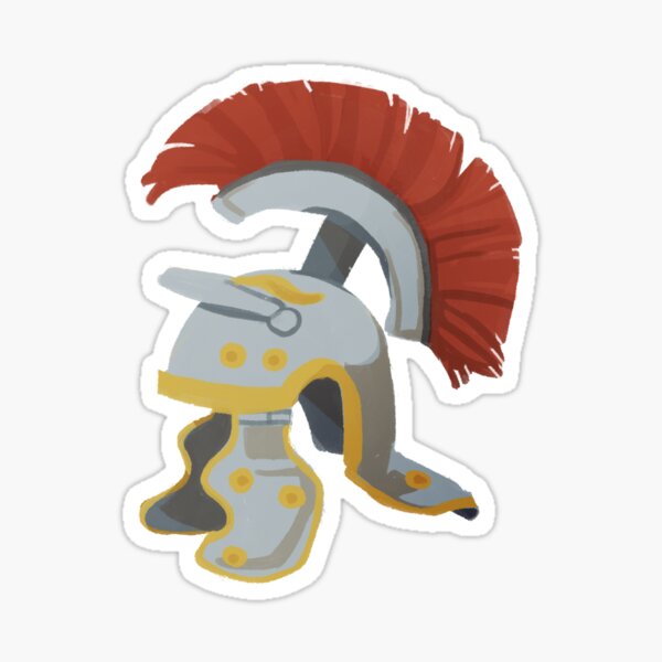 Roman Helmet Sticker