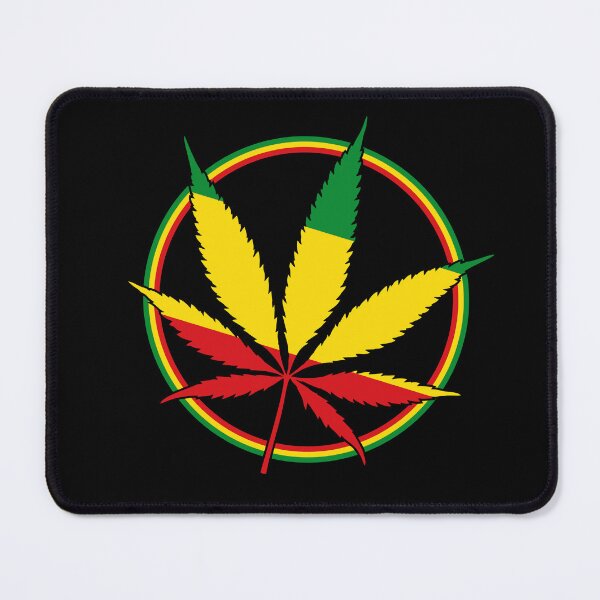 Item preview, Rastafari Weed Cannabis Leaf Art designed and sold by designandclouds.