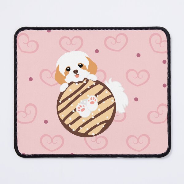 Item preview, Love Shih Tzu and Donut designed and sold by Lulupainting.
