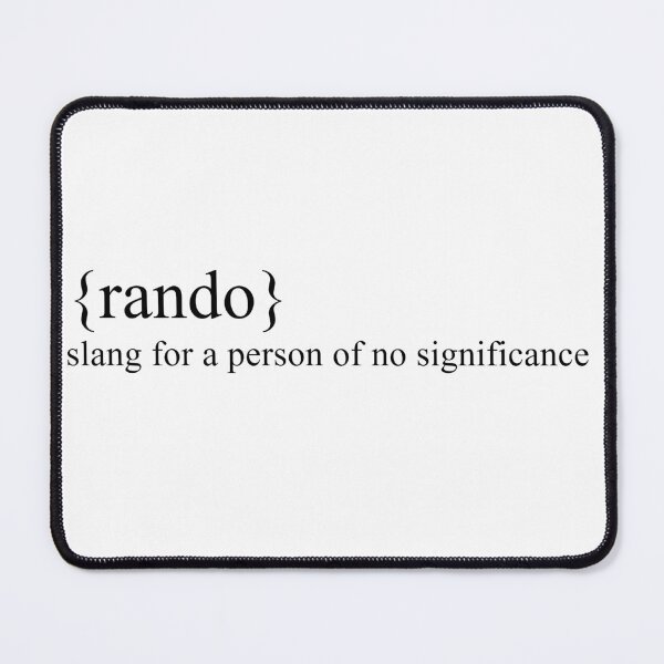 Item preview, Rando Definition designed and sold by RadicalAM.