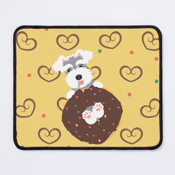 Item preview, Miniature Schnauzer Donut designed and sold by Lulupainting.