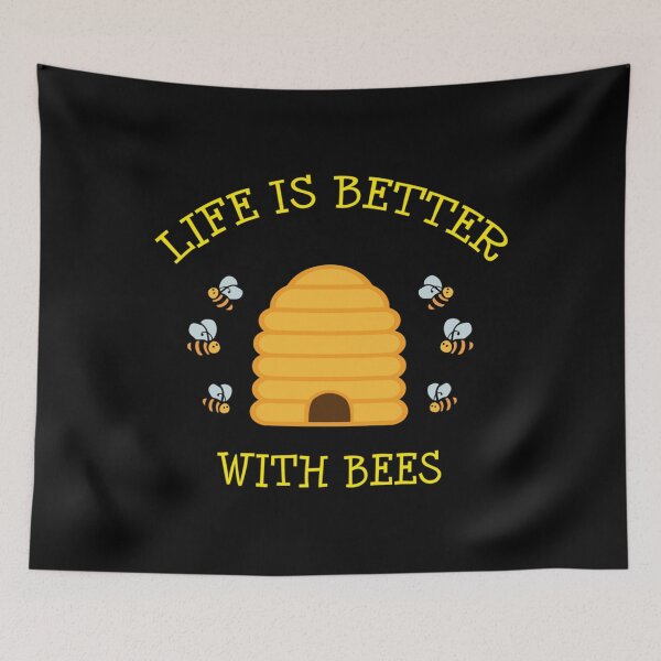 Item preview, Bee Gift Beehive Life Is Better With Bees Beekeeper Present Classic  designed and sold by jaycoxzornes.