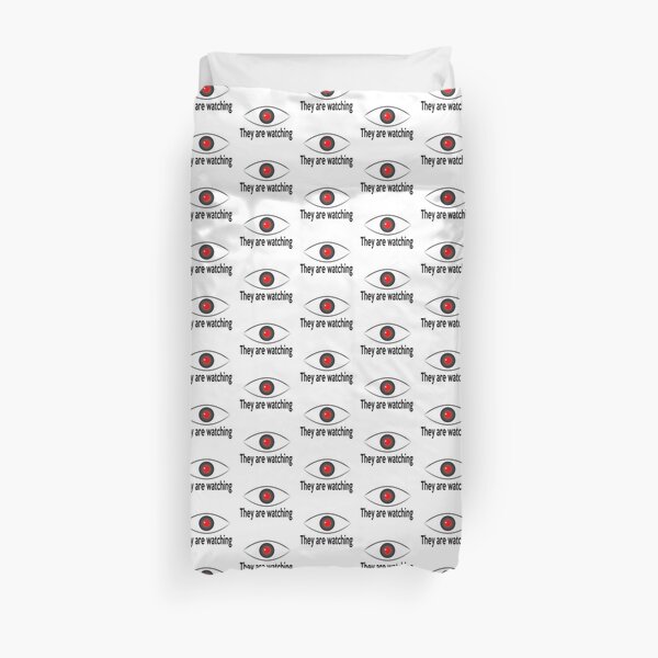 They are watching Duvet Cover