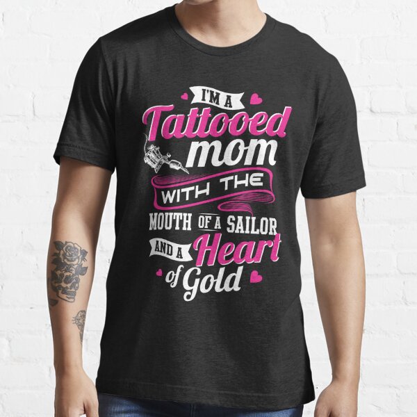 TATTOOED MOM  MOTHER DAY Womens TShirt  Spreadshirt