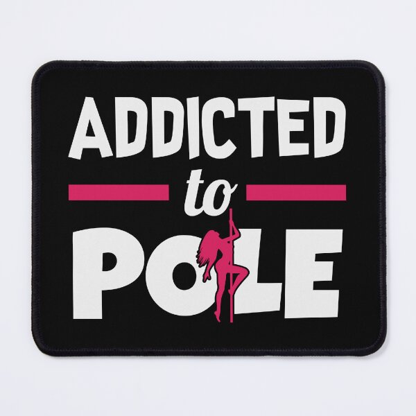Item preview, Pole Dance Shirt Addicted To Pole Gift Tee designed and sold by haselshirt.