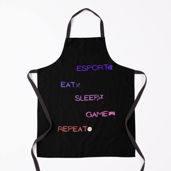 Item preview, Esport Eat Sleep Game Repeat Pullover Hoodie designed and sold by amberk1cira.