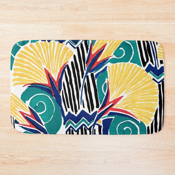Item preview, Elegant Art Nouveau stencil print Flower Pattern by E.A. Seguy 21 designed and sold by The Happy Plot.