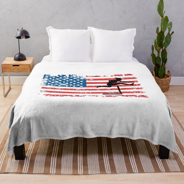 Item preview, Hurdles, Woman, Girl, Female, American Flag, Hurdler designed and sold by EstelleStar.