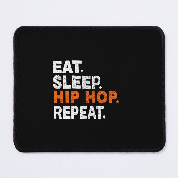 Item preview, Eat Sleep Hip Hop Repeat Rap Music Musician Gift designed and sold by haselshirt.