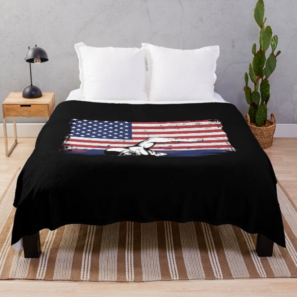 Item preview, Swimmer, American Flag, Swimming, July 4th, Swim designed and sold by EstelleStar.