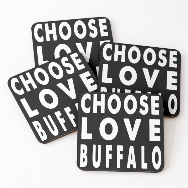 Item preview, Buffalo Chooses Love End Racism, Not Hate T-Shirt Choose Love designed and sold by RosalindaRojas.