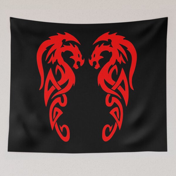 Item preview, Twin Dragons Design designed and sold by LuckDragonGifts.