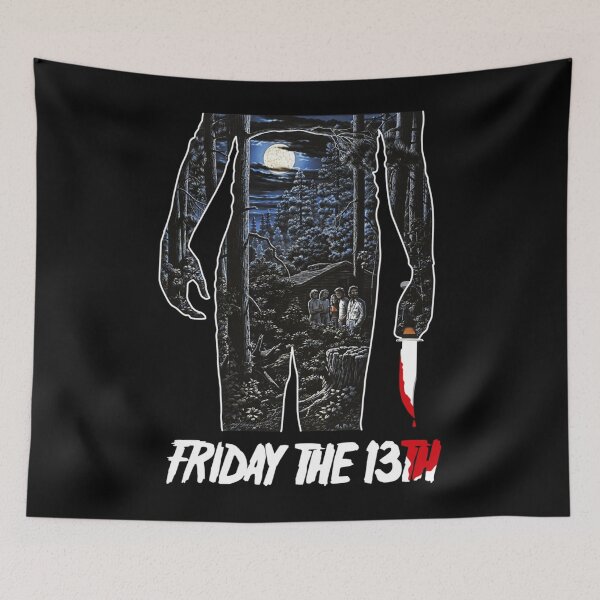 Item preview, Friday the 13th Movie Poster Classic  designed and sold by poppenmimozo.
