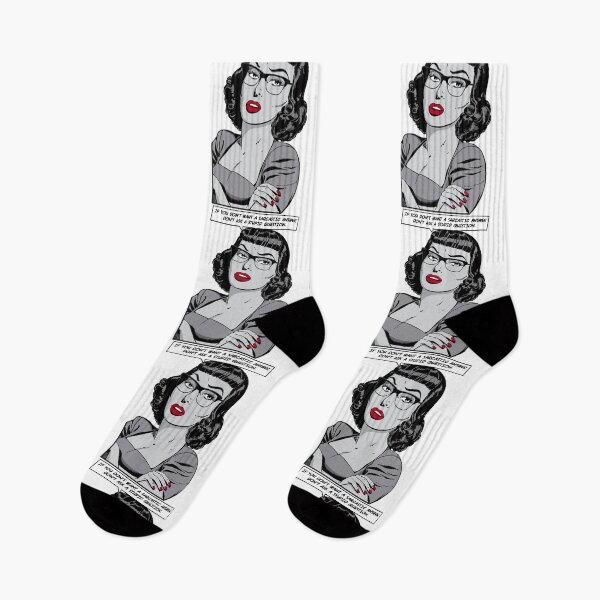 Item preview, If You Don't Want A Sarcastic Answer Retro Pop Art Girl designed and sold by GrandeDuc.